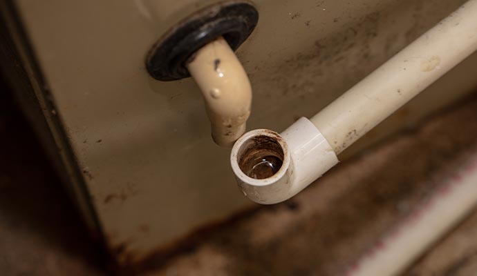 AC Unit Drain Overflow Cleanup in Morristown, NJ 