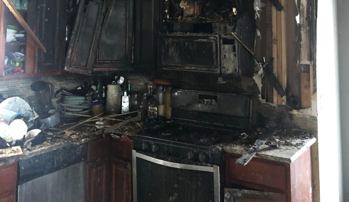 Hose fire in NJ