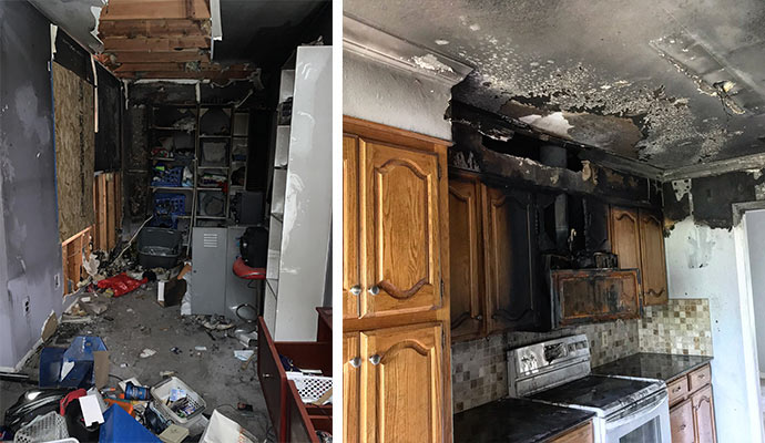 Fire Damage Staining Discoloration