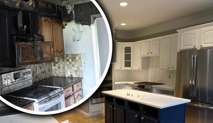 fire damaged appliance restoration
