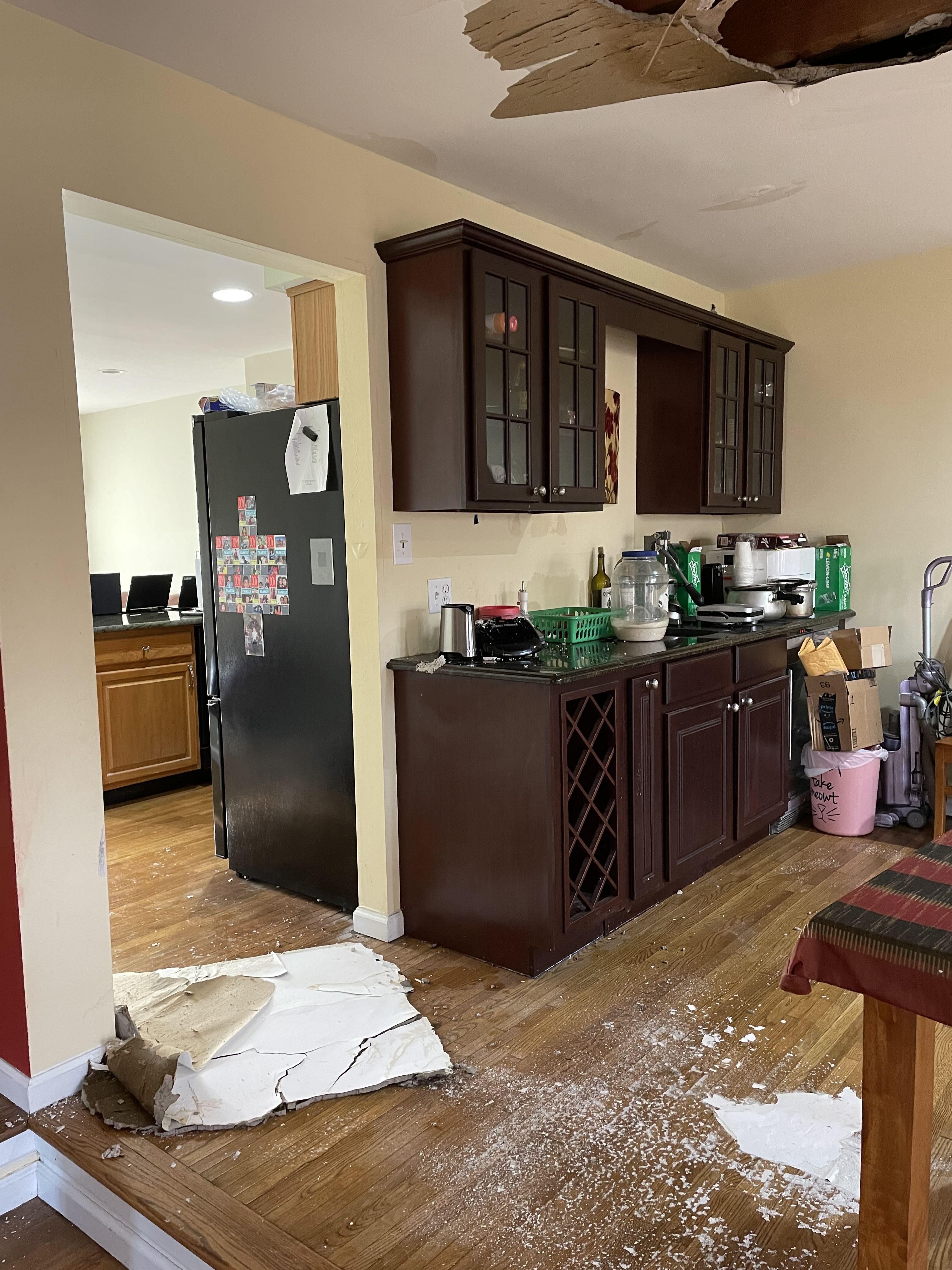 Ceiling water damage