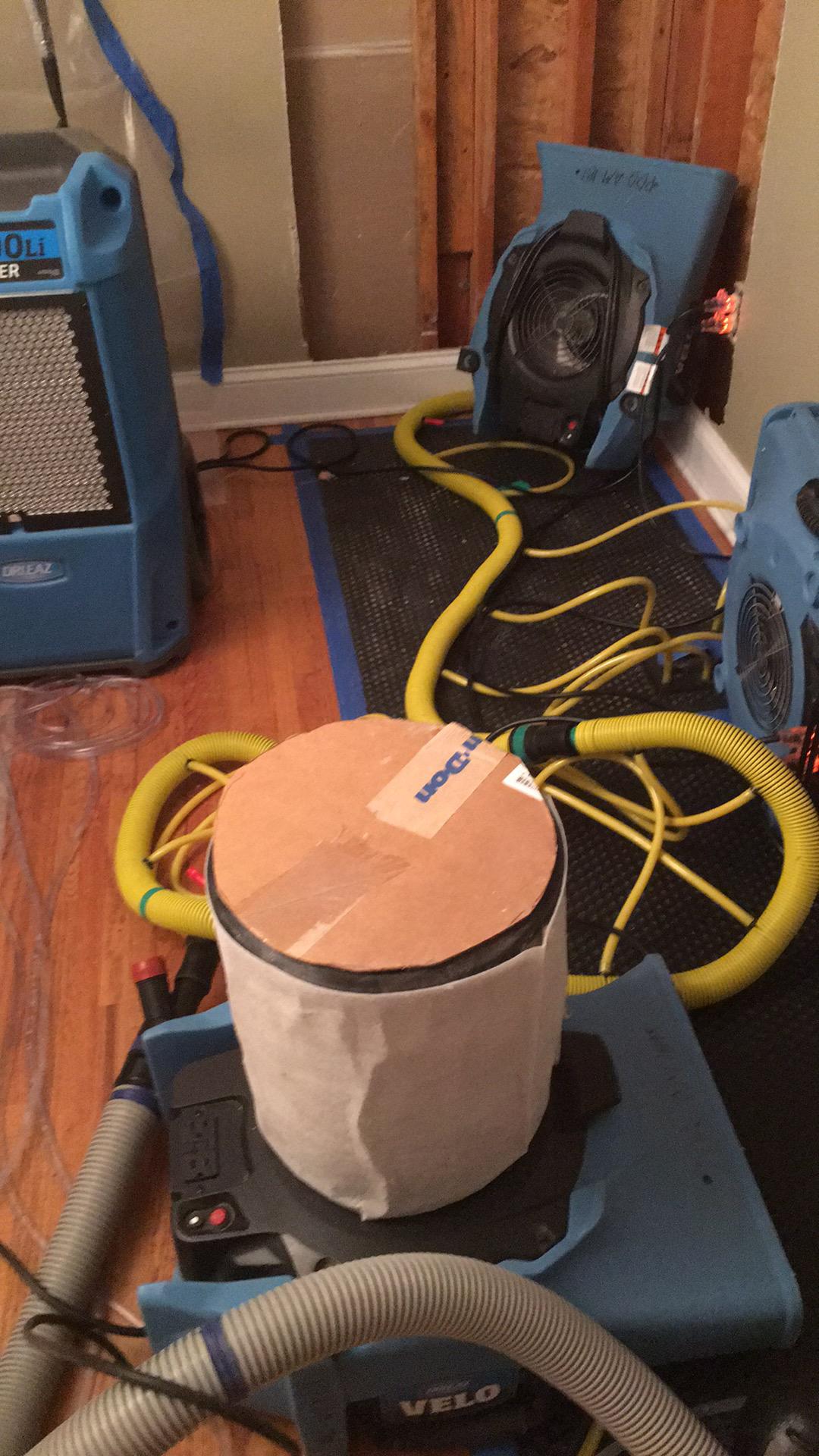 Drying equipment used