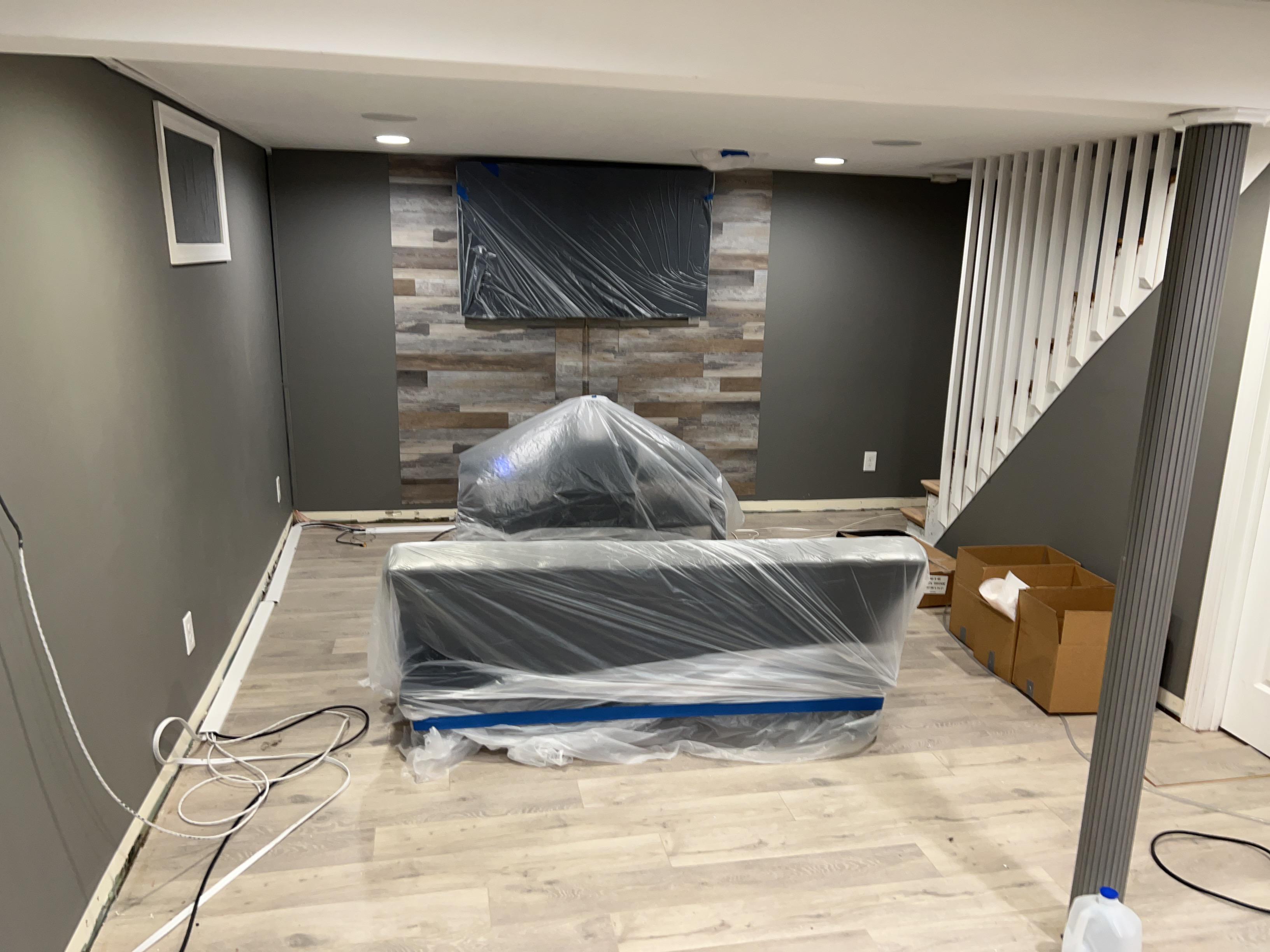 Covered furniture