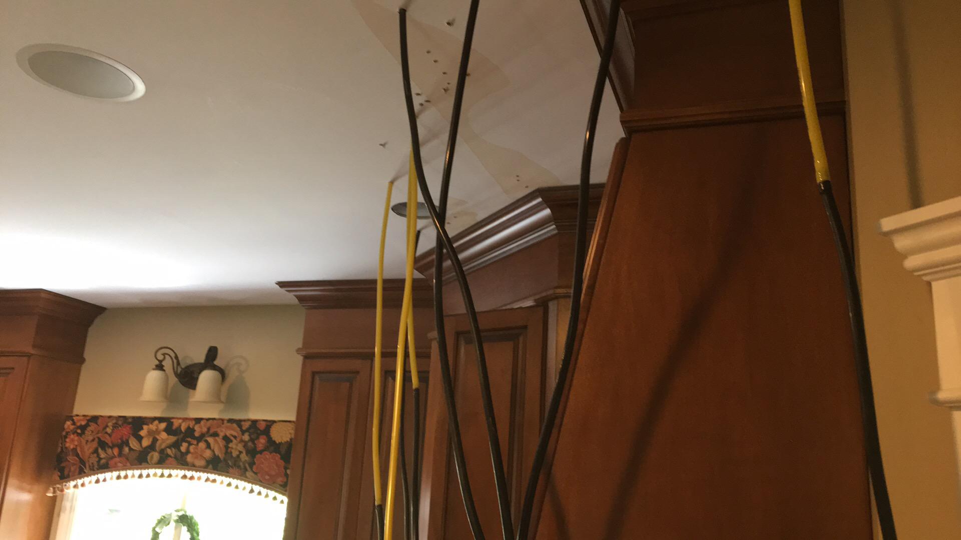 Injectidry being used to dry Kitchen ceiling.jpg