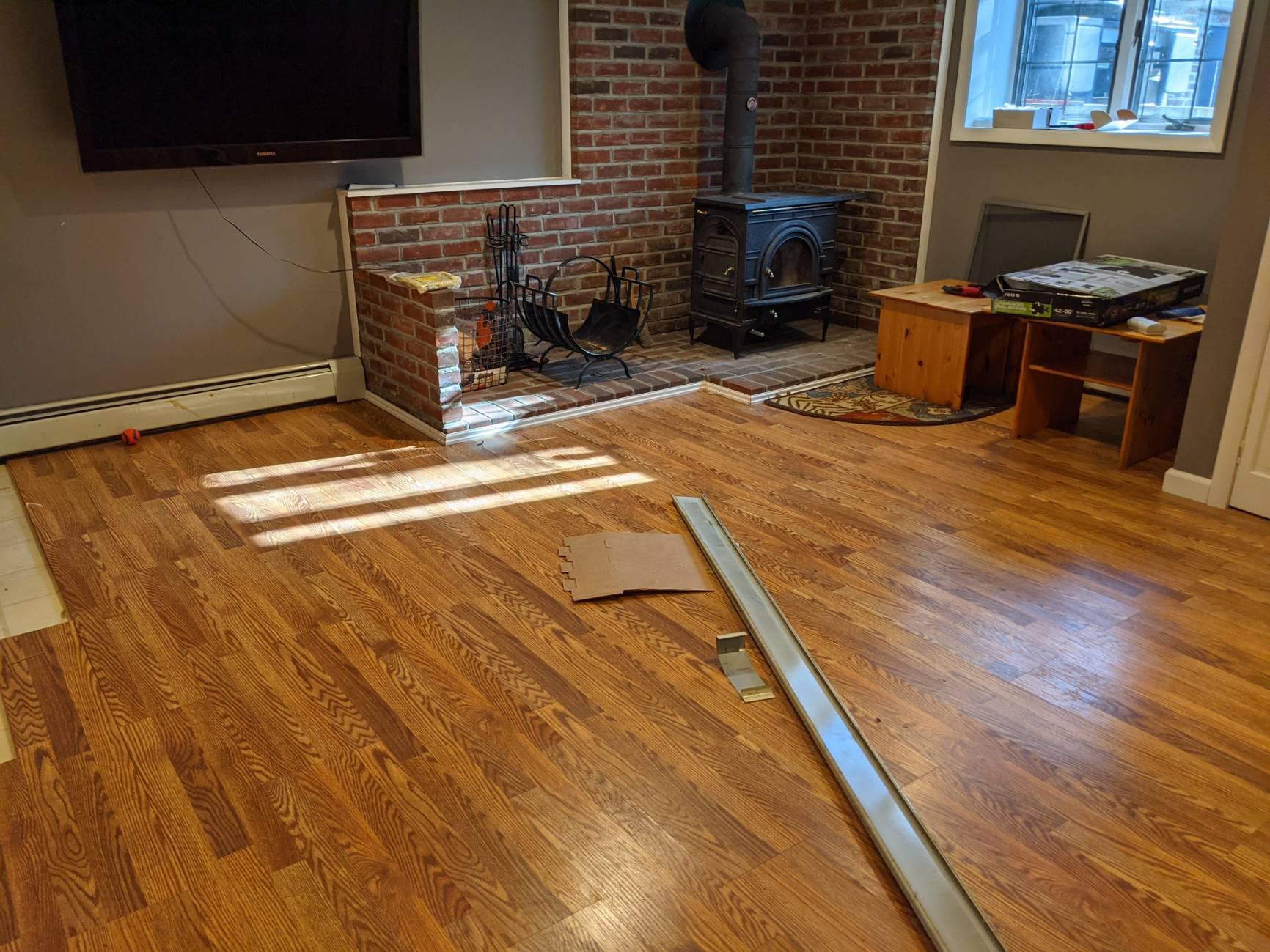 Basement sewage damage