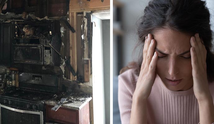 Smoke and soot cause health damage