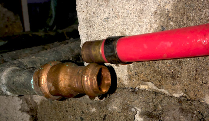 Water Pipe Break Restoration | PDQ Restoration in New Jersey