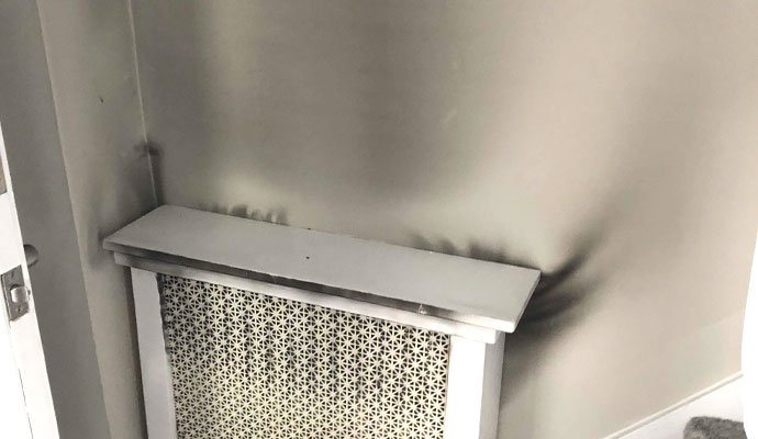Soot cleanup in North NJ